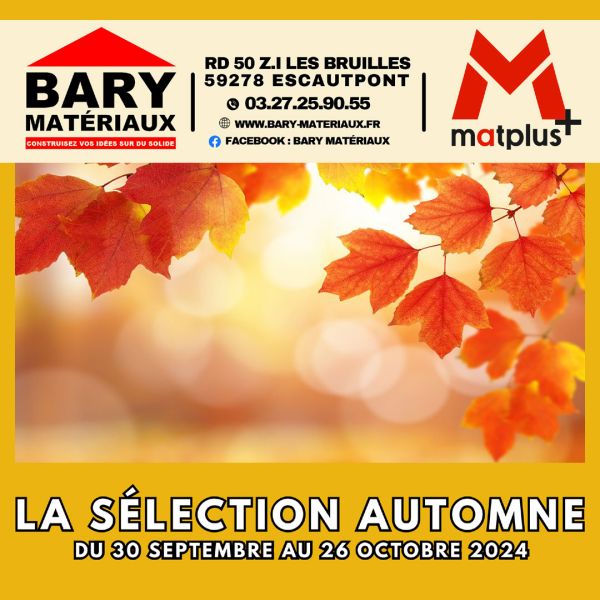 Sélection d'automne 2024